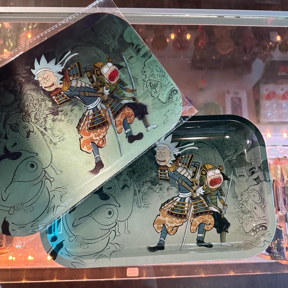 Rick & Morty Tray w/ Lid